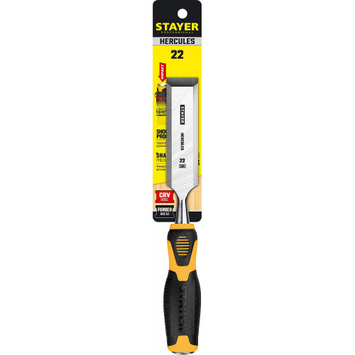 STAYER Hercules, 22 мм, стамеска-долото, Professional (18205-22)