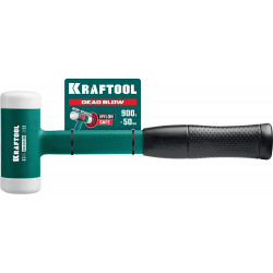 KRAFTOOL Dead Blow 50 мм, 900 г, безынерционный молоток (2078-50)