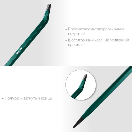 KRAFTOOL 750 мм, 19 мм, монтажный лом (21807-75)