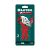 KRAFTOOL Vise-Wrench сменные защитные накладки на губки, для клещей 250 мм, набор из 3-х пар (22067-S3)