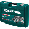 KRAFTOOL X-Drive 108, 108 предм., (1/2″+3/8″+1/4″), универсальный набор инструмента (27888-H108)