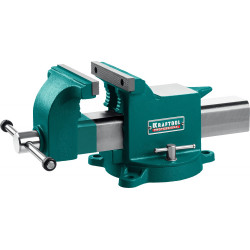 KRAFTOOL STEEL, 150 мм, стальные слесарные тиски (32701-150)