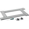 KRAFTOOL KRAFTFLEX MFS-400-700 мм, 4шт, Шаблон фрезерный в комплекте с 2 упорами (32808)