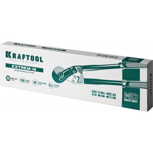 KRAFTOOL EXTREM-14, 600 мм, Профессиональный тросорез (23339-60)
