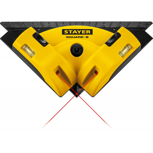 STAYER 8 м, лазерный угольник для кафеля, Professional (34928)