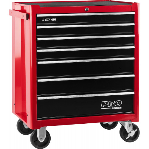 STAYER 688 х 458 х 885 мм, инструментальная тележка с 7 ящиками (38907-7)