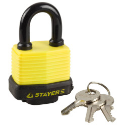 STAYER 50 мм, всепогодный, навесной замок (37140-40)