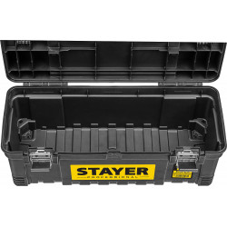 STAYER JUMBO-26, 650 x 280 x 270 мм, (26″), пластиковый ящик для инструментов, Professional (38003-26)