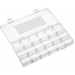 STAYER HANDY-9, 230 x 120 x 35 мм, (9″), пластиковый органайзер с 18 ячейками (38051-09)