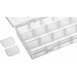 STAYER HANDY-9, 230 x 120 x 35 мм, (9″), пластиковый органайзер с 18 ячейками (38051-09)