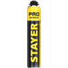 STAYER PRO, 750 мл, пистолетная, выход до 35 л, всесезонная, монтажная пена, Professional (41135)