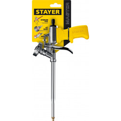 STAYER Master, металлический пистолет для монтажной пены (06863)