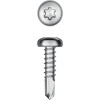 KRAFTOOL DS-P, 13 х 4.2 мм, А2, сверло, полукруглая головка, ТХ20, 600 шт, саморез нержавеющий (300931-42-013)