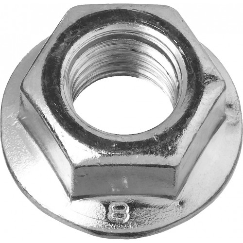 ЗУБР DIN 6923, кл. пр. 6, M5, цинк, 5 кг, гайка с фланцем (303630-05)