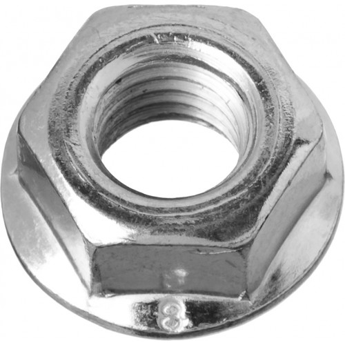 ЗУБР DIN 6923, кл. пр. 6, M10, цинк, 5 кг, гайка с фланцем (303630-10)