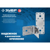 ЗУБР НКУ-2.0, 65 x 90 x 90 x 2 мм, нержавеющий крепежный уголок, Профессионал (310526-65)