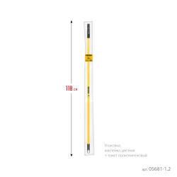 STAYER FIBER-ONE 1,18 м, фиберглассовый стержень-удлинитель, Professional (05681-1.2)
