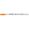 STAYER T301CD, T-хвост., HCS сталь, по дереву, шаг зуба 3 мм (6TPI), раб. длина 90 мм, 2 шт, полотна для лобзика, Professional (15982-4)