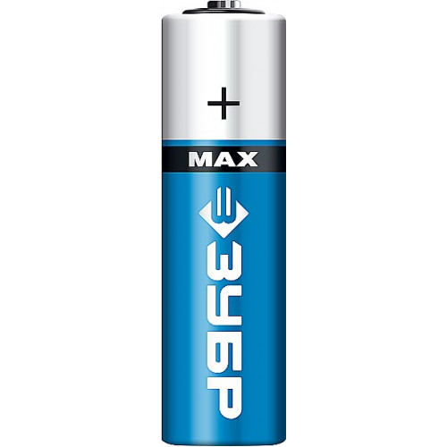 ЗУБР TURBO-MAX, АА х 4, 1.5 В, алкалиновая батарейка (59206-4C)